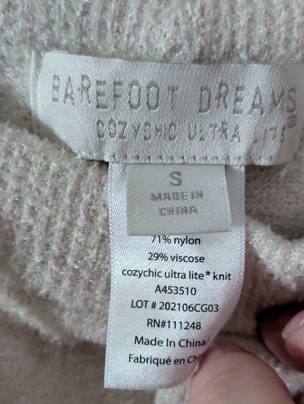 Barefoot Dreams NWOT S Joggers - Picture 3 of 4